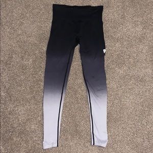 Black ombré PINK leggings